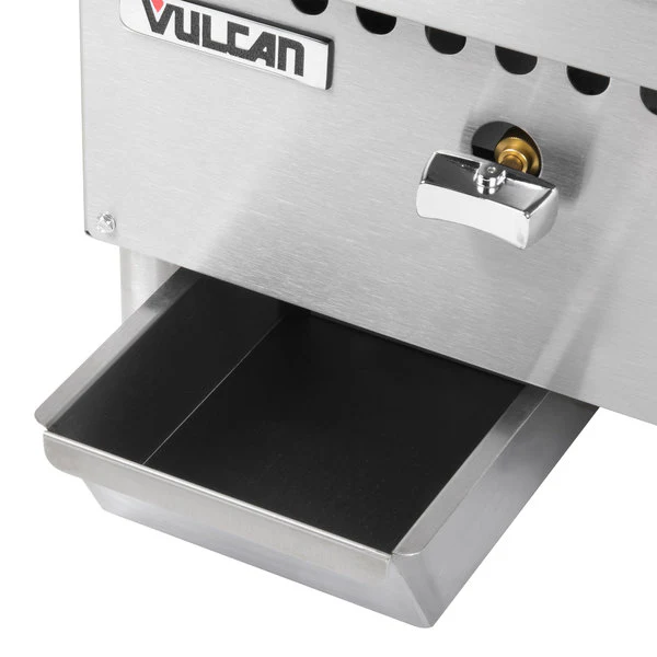 Vulcan Natural Gas 24" Countertop Griddle with Manual Controls VCRG24-M1 - Image 3