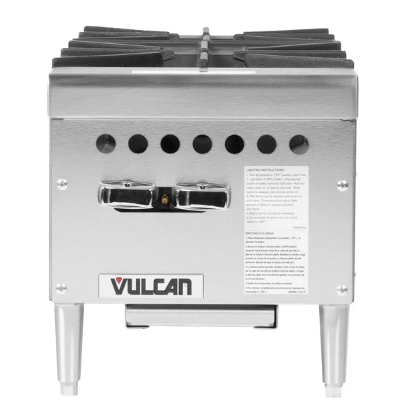 12'' Vulcan Counter Top 2 Burner Gas Stock Pot Burner VCRH-12 - Image 3