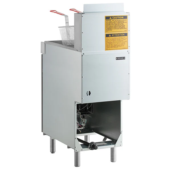 Vulcan Veg Series 45-50 lb. Natural Gas Fryer 1VEG50M - Image 2