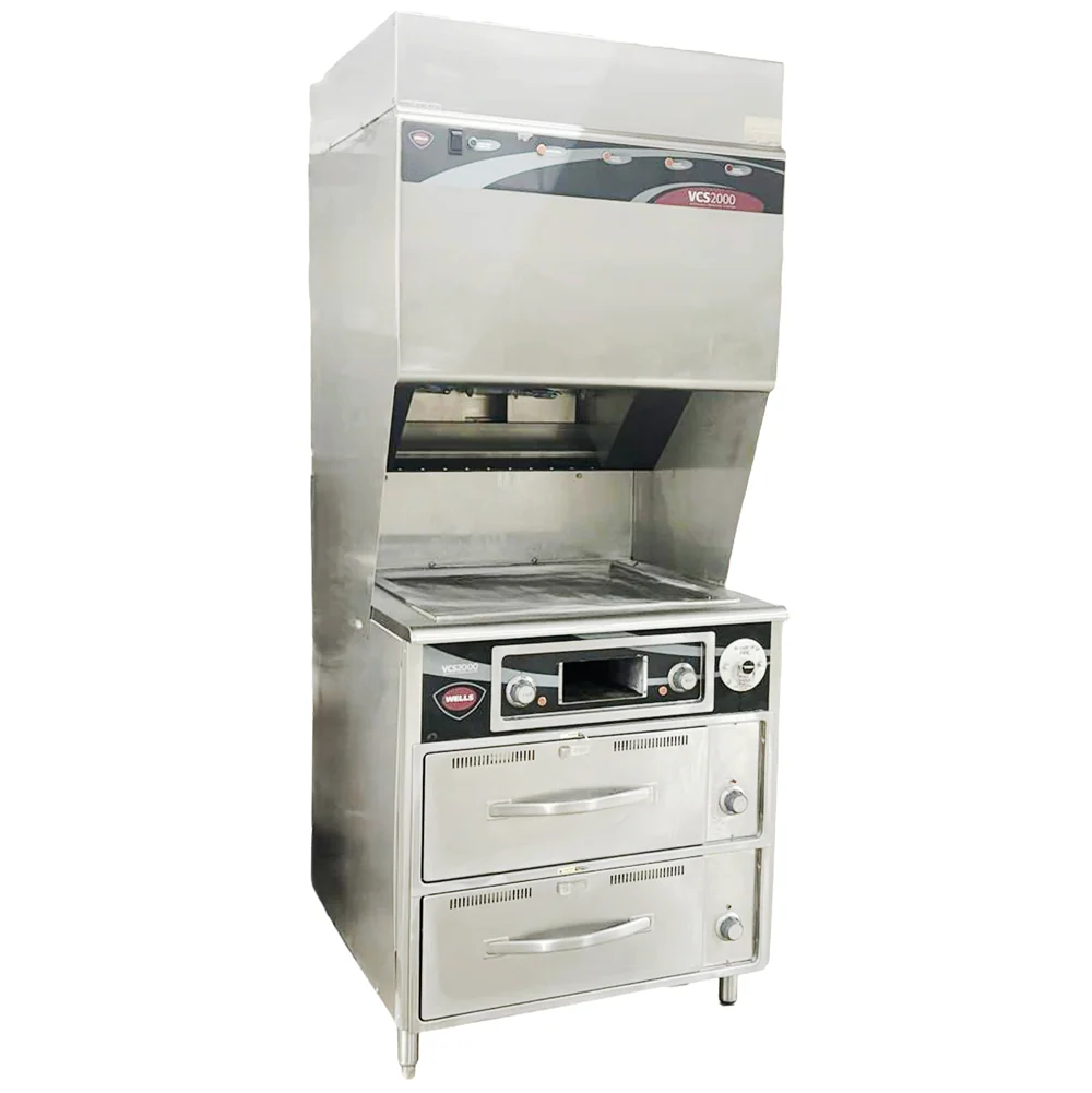 Wells 30" Ventless Electric Griddle with Self-Contained Hood Used FOR02397 - Image 4