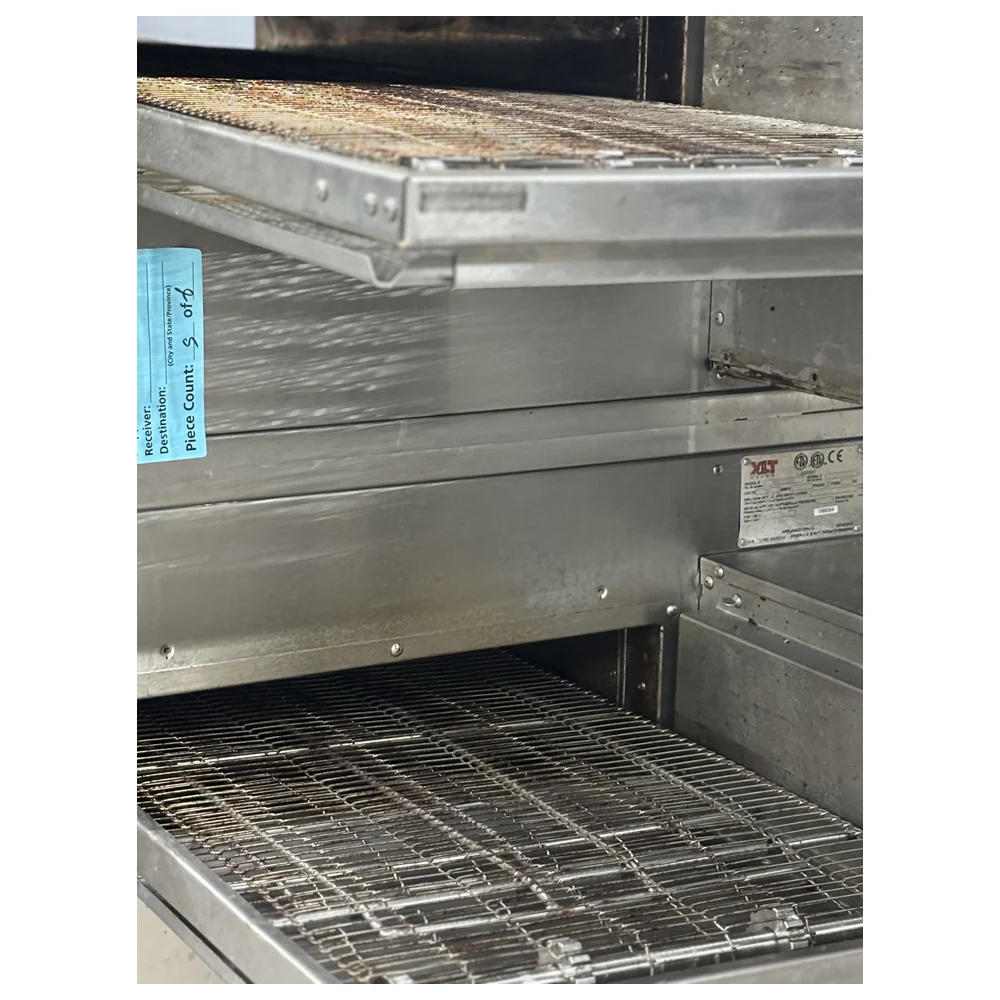 XLT 70" Conveyor Pizza Oven Natural Gas Double Deck 1832 Used FOR02422 - Image 5
