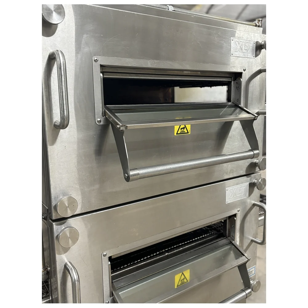 XLT 70'' 1832 Natural Gas Double Deck Pizza Oven Used FOR02345 - Image 4